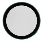 Carcasa cu protectie ecran din sticla securizata BizonMobile compatibila cu Huawei Watch GT6 41mm, Verde 9 - lerato.ro