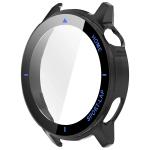 Carcasa cu protectie ecran BizonMobile Adamo compatibila cu Huawei Watch GT Runner 2, Matte Black / Blue 4 - lerato.ro