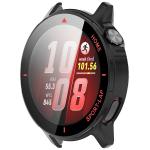 Carcasa cu protectie ecran BizonMobile Adamo compatibila cu Huawei Watch GT Runner 2, Matte Black / Red 6 - lerato.ro