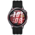 Folie sticla hibrid Bizon Watch Edge Hybrid compatibile cu Huawei Watch GT Runner 2, Negru 3 - lerato.ro