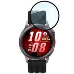 Folie sticla hibrid Bizon Watch Edge Hybrid compatibile cu Huawei Watch GT Runner 2, Negru 6 - lerato.ro