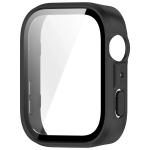 Carcasa cu protectie ecran din sticla securizata BizonMobile compatibila cu Huawei Watch Fit 4, Matte Black 3 - lerato.ro