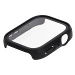 Carcasa cu protectie ecran din sticla securizata BizonMobile compatibila cu Huawei Watch Fit 4, Matte Black 7 - lerato.ro
