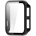 Carcasa cu protectie ecran din sticla securizata BizonMobile compatibila cu Garmin Venu X1, Negru 4 - lerato.ro