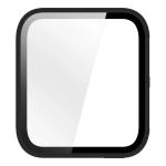 Carcasa cu protectie ecran din sticla securizata BizonMobile compatibila cu Garmin Venu X1, Negru 8 - lerato.ro