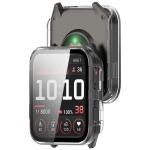 Carcasa cu protectie ecran din sticla securizata BizonMobile compatibila cu Garmin Venu X1, Transparent 5 - lerato.ro