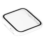 Carcasa cu protectie ecran din sticla securizata BizonMobile compatibila cu Garmin Venu X1, Transparent 8 - lerato.ro