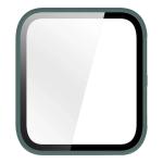 Carcasa cu protectie ecran din sticla securizata BizonMobile compatibila cu Garmin Venu X1, Verde 9 - lerato.ro