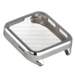 Carcasa cu protectie ecran BizonMobile Felipe compatibila cu Garmin Venu X1, Silver 6 - lerato.ro