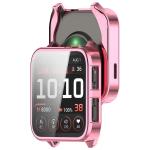 Carcasa cu protectie ecran BizonMobile Felipe compatibila cu Garmin Venu X1, Roz 8 - lerato.ro