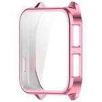 Carcasa cu protectie ecran BizonMobile Felipe compatibila cu Garmin Venu X1, Roz 4 - lerato.ro