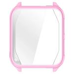 Carcasa cu protectie ecran BizonMobile Felipe compatibila cu Garmin Venu X1, Roz 6 - lerato.ro