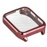 Carcasa cu protectie ecran BizonMobile Felipe compatibila cu Garmin Venu X1, Roz 7 - lerato.ro
