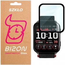 Folie sticla hibrid Bizon Watch Edge Hybrid compatibile cu Garmin Venu X1, Negru