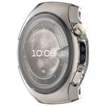 Carcasa cu protectie ecran BizonMobile Felipe compatibila cu Huawei Watch 5 46mm, Transparent 2 - lerato.ro