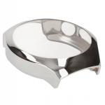 Carcasa cu protectie ecran BizonMobile Felipe compatibila cu Huawei Watch 5 46mm, Silver 7 - lerato.ro