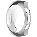 Carcasa cu protectie ecran BizonMobile Felipe compatibila cu Huawei Watch 5 42mm, SIlver 4 - lerato.ro