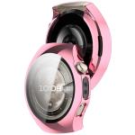 Carcasa cu protectie ecran BizonMobile Felipe compatibila cu Huawei Watch 5 42mm, Roz 8 - lerato.ro