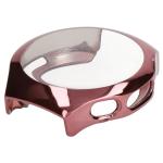 Carcasa cu protectie ecran BizonMobile Felipe compatibila cu Huawei Watch 5 42mm, Roz 5 - lerato.ro