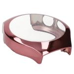 Carcasa cu protectie ecran BizonMobile Felipe compatibila cu Huawei Watch 5 42mm, Roz 6 - lerato.ro