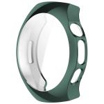 Carcasa cu protectie ecran BizonMobile Felipe compatibila cu Huawei Watch 5 42mm, Verde 4 - lerato.ro