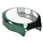 Carcasa cu protectie ecran BizonMobile Felipe compatibila cu Huawei Watch 5 42mm, Verde 6 - lerato.ro