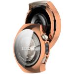 Carcasa cu protectie ecran BizonMobile Felipe compatibila cu Huawei Watch 5 46mm, Rose Gold 8 - lerato.ro