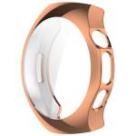 Carcasa cu protectie ecran BizonMobile Felipe compatibila cu Huawei Watch 5 46mm, Rose Gold 4 - lerato.ro