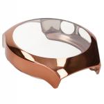Carcasa cu protectie ecran BizonMobile Felipe compatibila cu Huawei Watch 5 46mm, Rose Gold 6 - lerato.ro