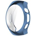 Carcasa cu protectie ecran BizonMobile Felipe compatibila cu Huawei Watch 5 46mm, Dark Blue 4 - lerato.ro