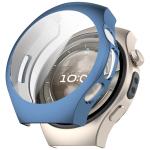 Carcasa cu protectie ecran BizonMobile Felipe compatibila cu Huawei Watch 5 46mm, Dark Blue 2 - lerato.ro