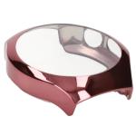 Carcasa cu protectie ecran BizonMobile Felipe compatibila cu Huawei Watch 5 46mm, Roz 6 - lerato.ro