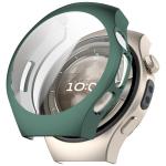 Carcasa cu protectie ecran BizonMobile Felipe compatibila cu Huawei Watch 5 46mm, Verde 2 - lerato.ro