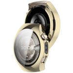 Carcasa cu protectie ecran BizonMobile Felipe compatibila cu Huawei Watch 5 46mm, Gold 8 - lerato.ro