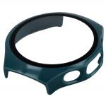 Carcasa cu protectie ecran din sticla securizata BizonMobile compatibila cu Huawei Watch 5 42mm, Verde 7 - lerato.ro