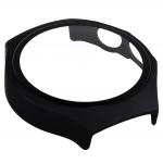 Carcasa cu protectie ecran din sticla securizata BizonMobile compatibila cu Huawei Watch 5 42mm, Matte Black 9 - lerato.ro