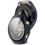 Carcasa cu protectie ecran din sticla securizata BizonMobile compatibila cu Huawei Watch 5 46mm, Dark Blue 5 - lerato.ro
