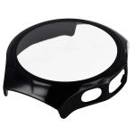 Carcasa cu protectie ecran din sticla securizata BizonMobile compatibila cu Huawei Watch 5 46mm, Negru 5 - lerato.ro