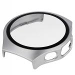 Carcasa cu protectie ecran din sticla securizata BizonMobile compatibila cu Huawei Watch 5 42mm, Satin Silver 8 - lerato.ro
