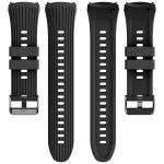 Curea din silicon Bizon Strap Watch Silicone T compatibila cu Huawei Watch 5 46mm, Negru 6 - lerato.ro