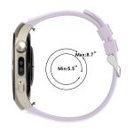 Curea din silicon Bizon Strap Watch Silicone T compatibila cu Huawei Watch 5 46mm, Mov 5 - lerato.ro