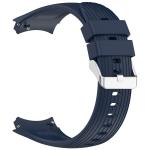 Curea din silicon Bizon Strap Watch Silicone T compatibila cu Huawei Watch 5 46mm, Dark Blue 4 - lerato.ro