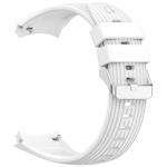 Curea din silicon Bizon Strap Watch Silicone T compatibila cu Huawei Watch 5 46mm, Alb 4 - lerato.ro