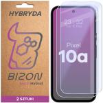 Set 2 folii sticla hibrid Bizon Hybrid Mule Duo compatibile cu Google Pixel 10a, Transparent 2 - lerato.ro
