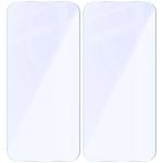 Set 2 folii sticla hibrid Bizon Hybrid Mule Duo compatibile cu Xiaomi 17 Ultra / 17 Pro Max, Transparent 5 - lerato.ro