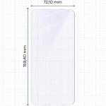 Set 2 folii sticla hibrid Bizon Hybrid Mule Duo compatibile cu Vivo V70 FE 5G, Transparent 3 - lerato.ro