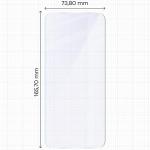 Set 2 folii sticla hibrid Bizon Hybrid Mule Duo compatibile cu Xiaomi Redmi A7 Pro 4G, Transparent 3 - lerato.ro