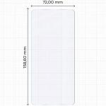 Set 2 folii sticla hibrid Bizon Hybrid Mule Duo compatibile cu Vivo X300 Ultra, Transparent 3 - lerato.ro