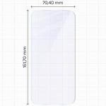 Set 2 folii sticla hibrid Bizon Hybrid Mule Duo compatibile cu Honor 600 Pro 5G, Transparent 3 - lerato.ro