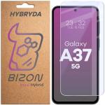 Folie sticla hibrid Bizon Hybrid Mule compatibila cu Samsung Galaxy A37 5G, Transparent 2 - lerato.ro